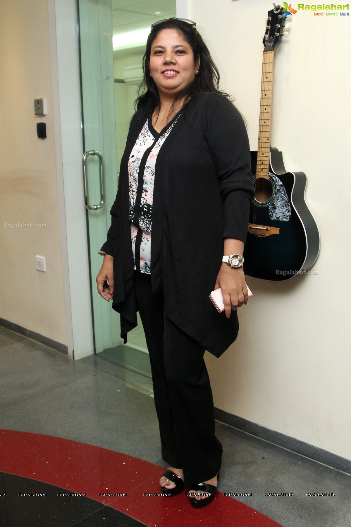 Star Voice of Pink at the Panache Studio, Hyderabad