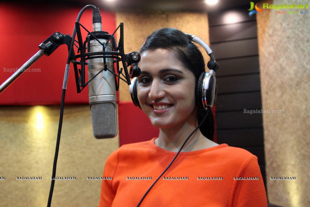 Star Voice of Pink at the Panache Studio, Hyderabad