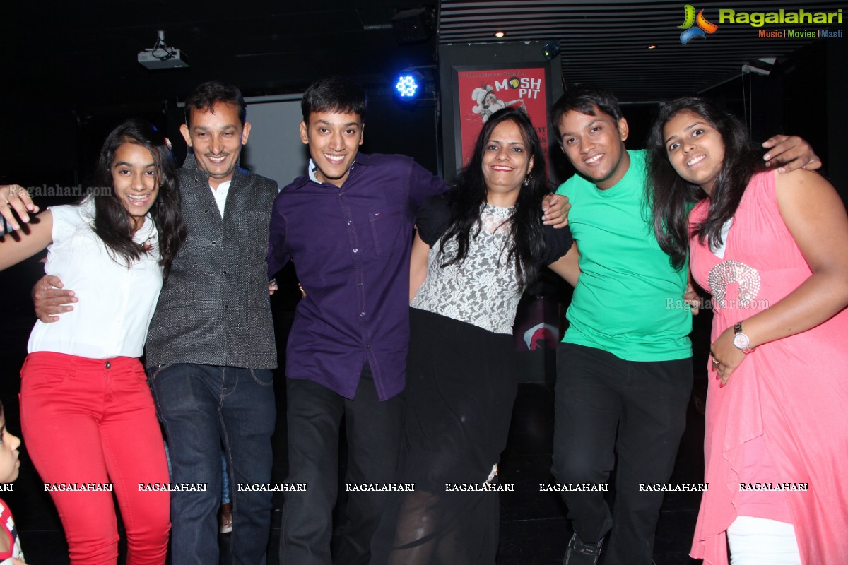 Pre Wedding Bash of Rohit and Prathi at Mosh Pit, Hyderabad