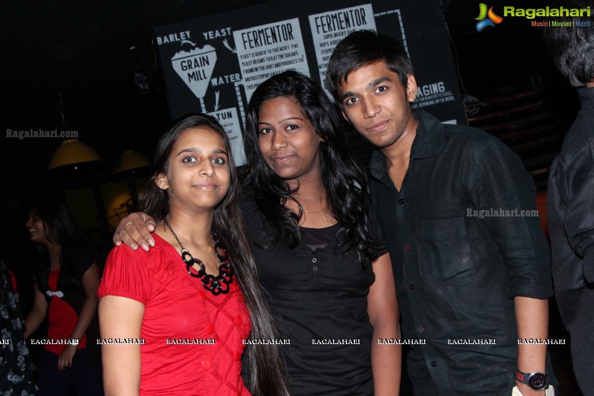 Pre Wedding Bash of Rohit and Prathi at Mosh Pit, Hyderabad