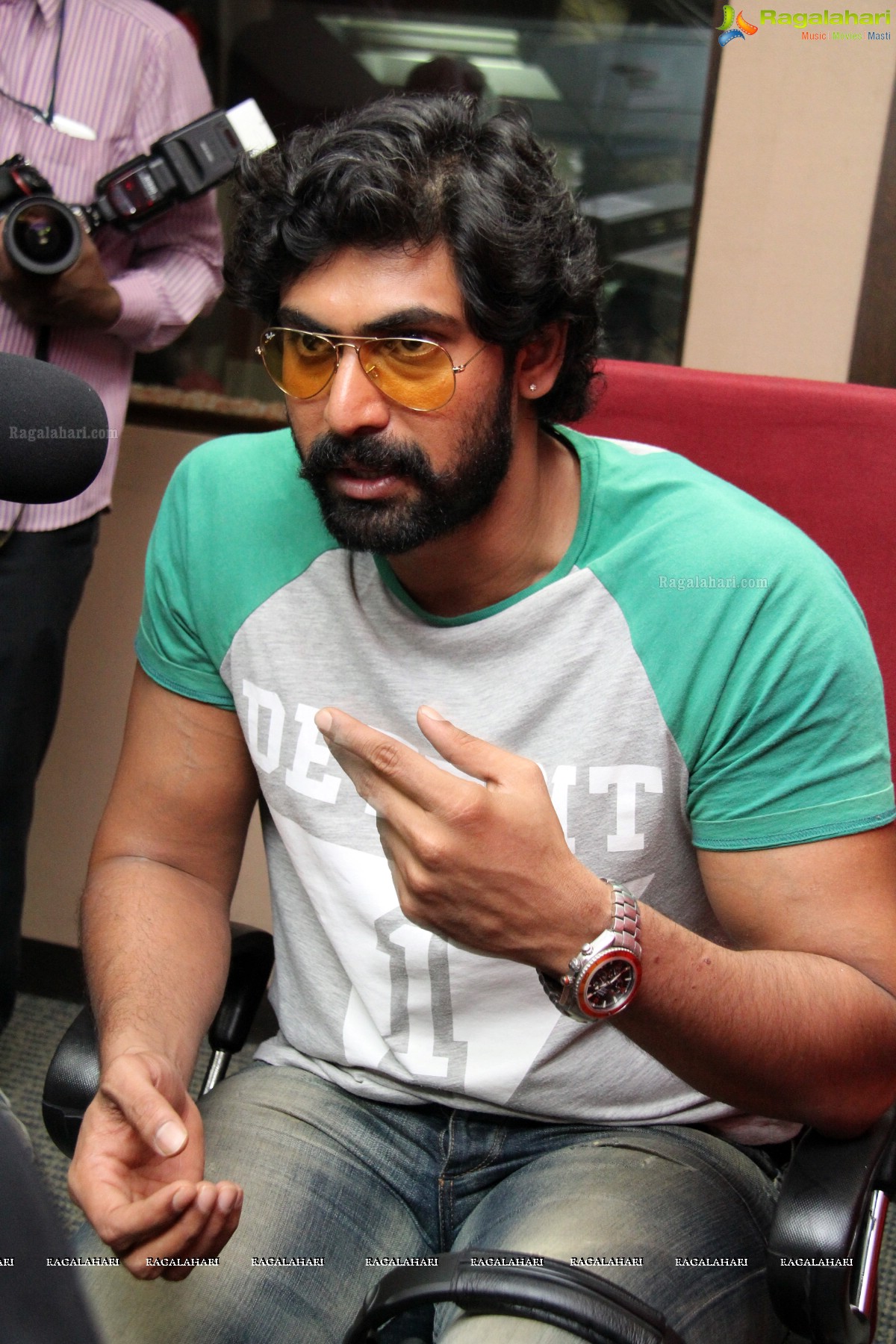 Rana Daggubati at Red FM