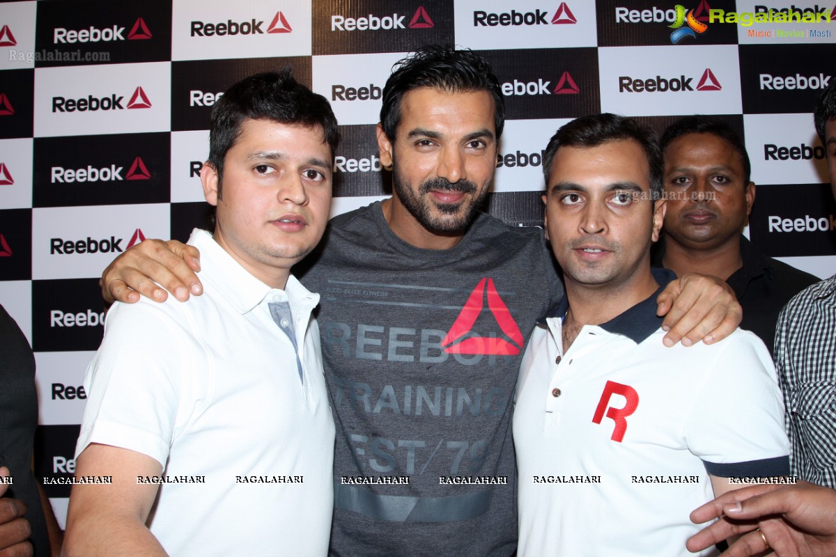 John Abraham at Reebok Zquick Shoes Launch Promotion