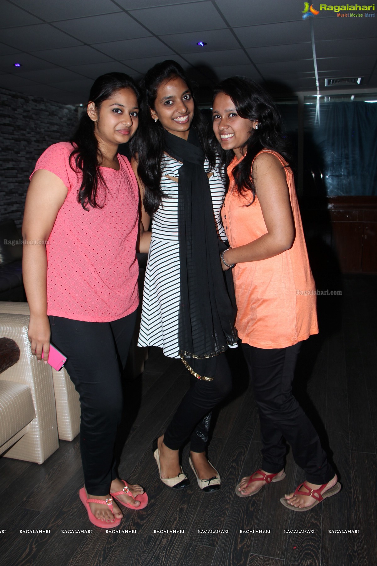 Rishabh Dalmia Birthday Celebrations 2014 at Rain Club, Hyderabad