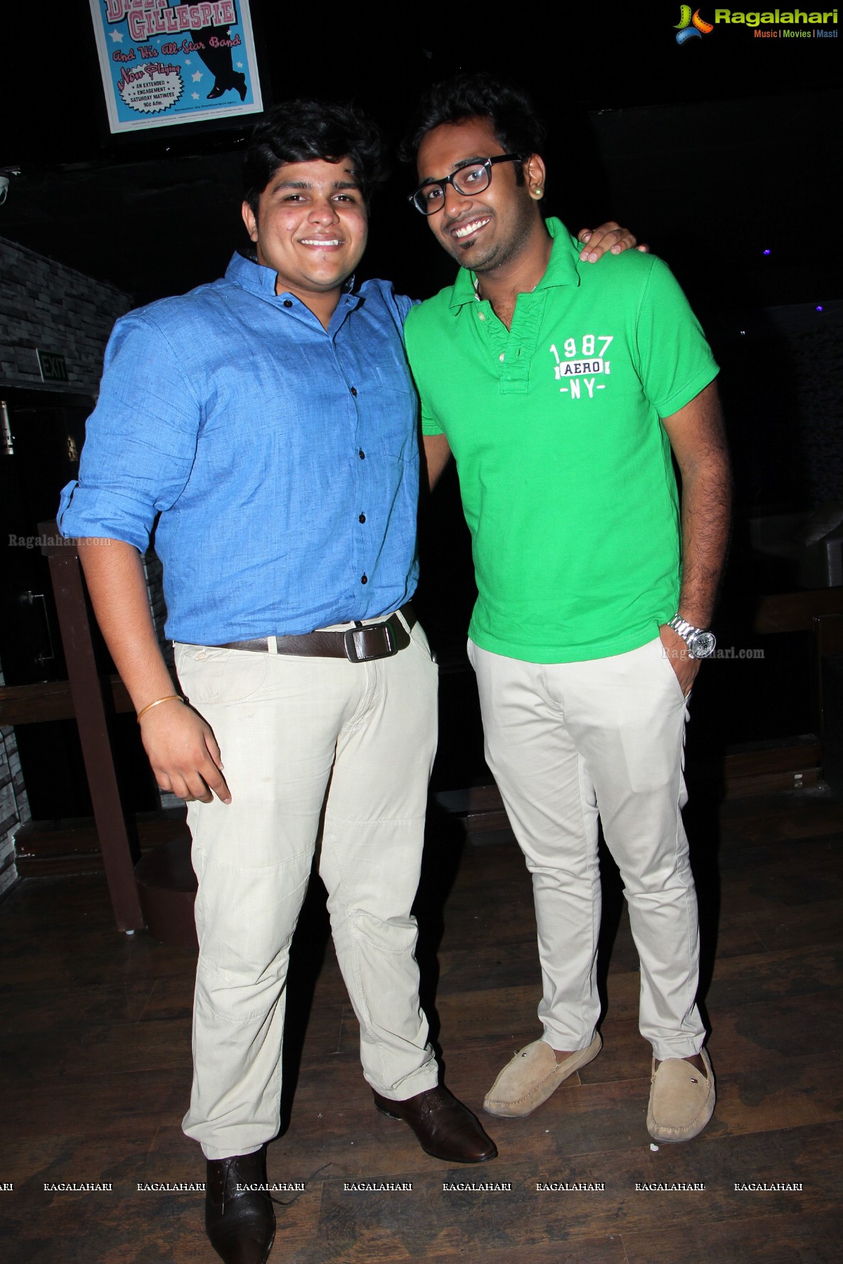 Rishabh Dalmia Birthday Celebrations 2014 at Rain Club, Hyderabad