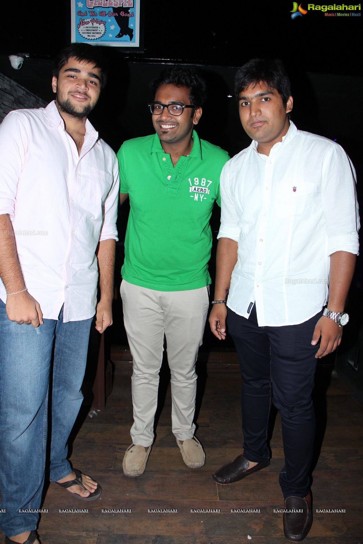 Rishabh Dalmia Birthday Celebrations 2014 at Rain Club, Hyderabad