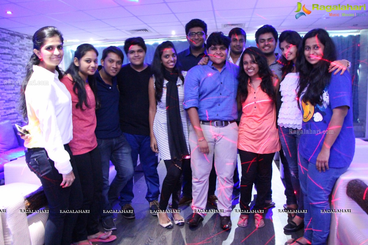 Rishabh Dalmia Birthday Celebrations 2014 at Rain Club, Hyderabad