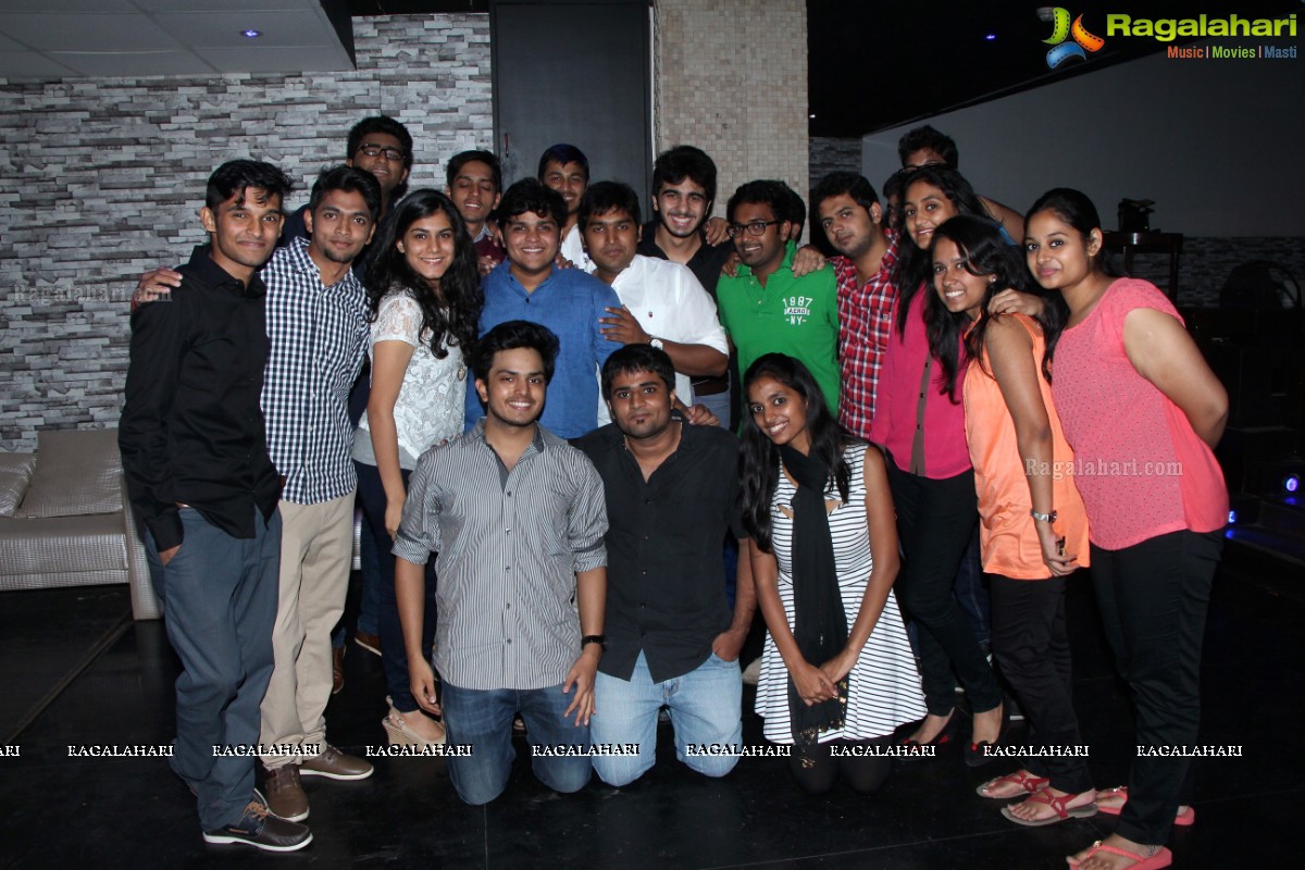 Rishabh Dalmia Birthday Celebrations 2014 at Rain Club, Hyderabad