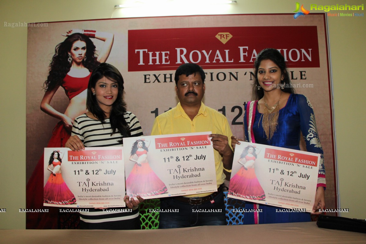 Curtain Raiser of Royal Fashion Exhibition n Sale, Hyderabad