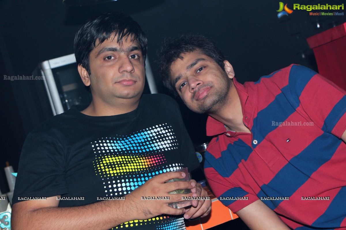 Sanchit Birthday Celebrations 2014 at Mosh Pit, Hyderabad