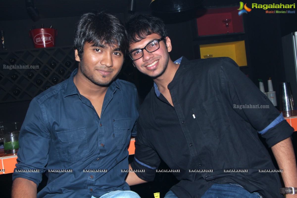 Sanchit Birthday Celebrations 2014 at Mosh Pit, Hyderabad