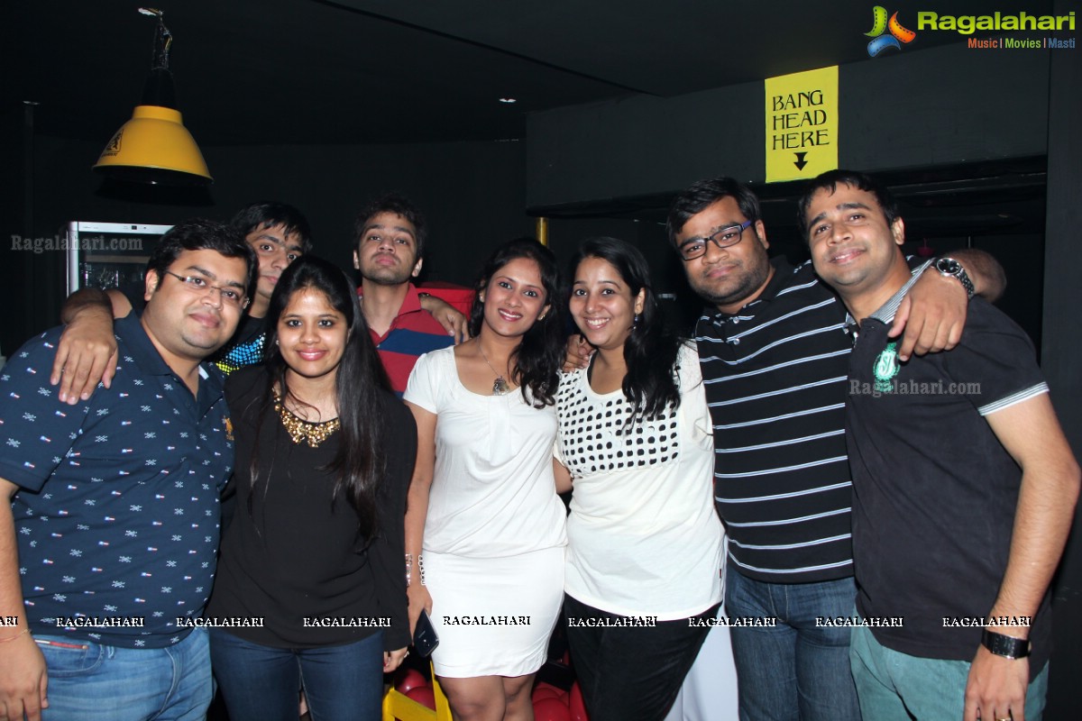 Sanchit Birthday Celebrations 2014 at Mosh Pit, Hyderabad