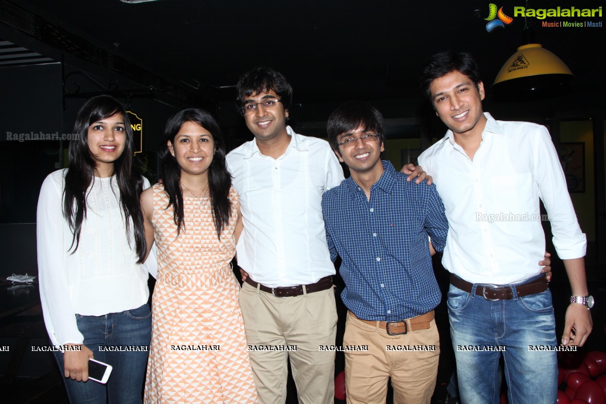 Sanchit Birthday Celebrations 2014 at Mosh Pit, Hyderabad