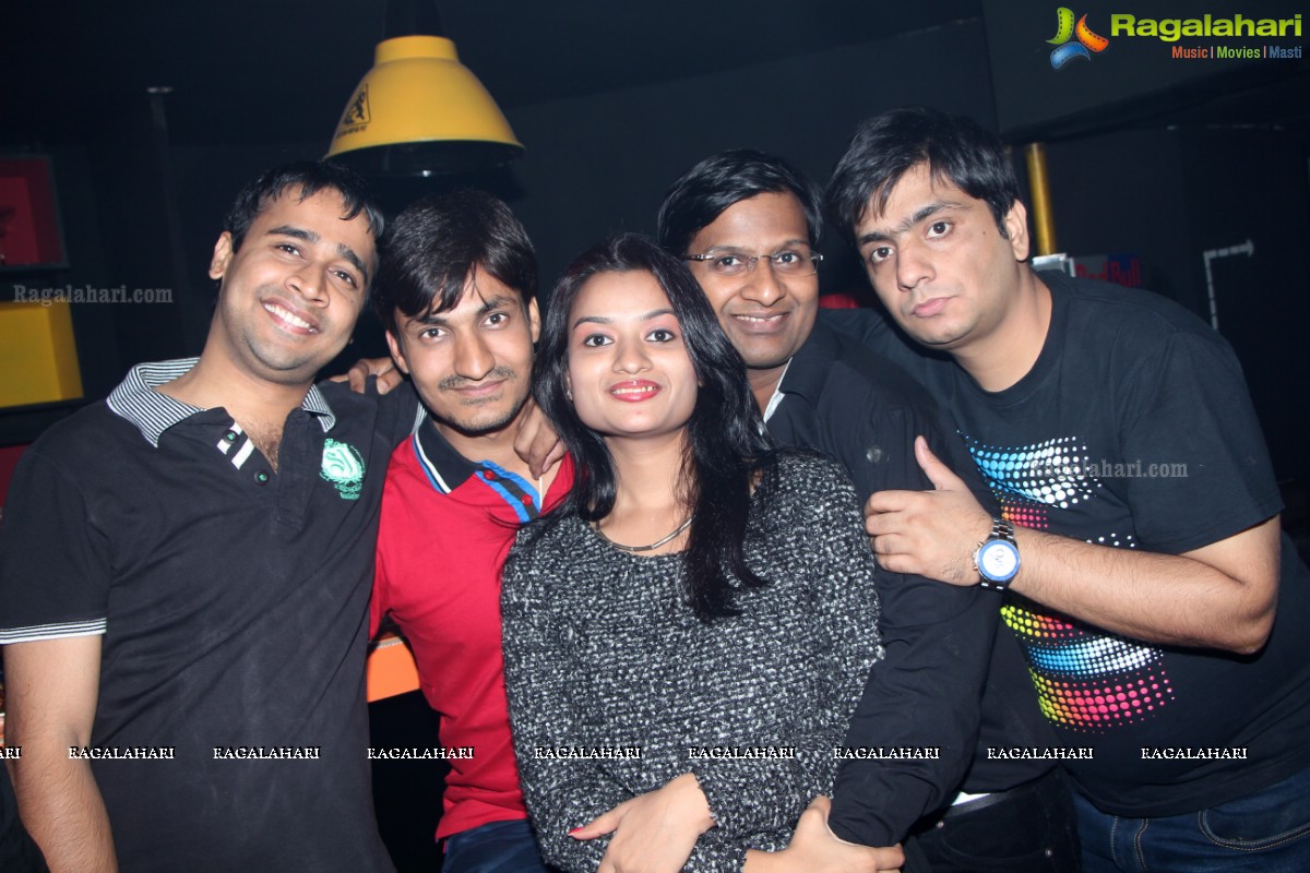 Sanchit Birthday Celebrations 2014 at Mosh Pit, Hyderabad