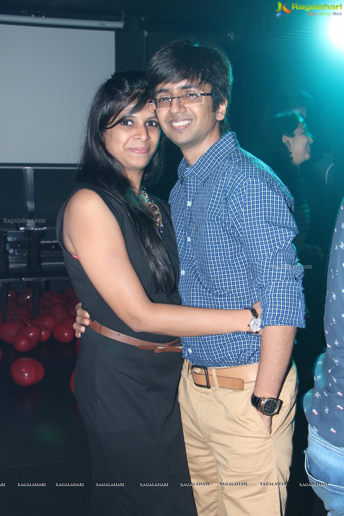 Sanchit Birthday Celebrations 2014 at Mosh Pit, Hyderabad