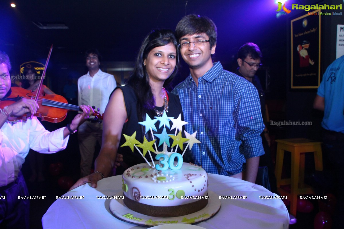 Sanchit Birthday Celebrations 2014 at Mosh Pit, Hyderabad