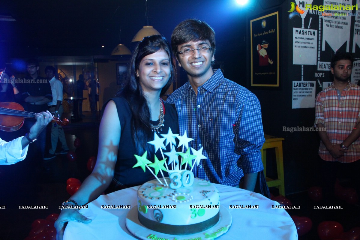 Sanchit Birthday Celebrations 2014 at Mosh Pit, Hyderabad