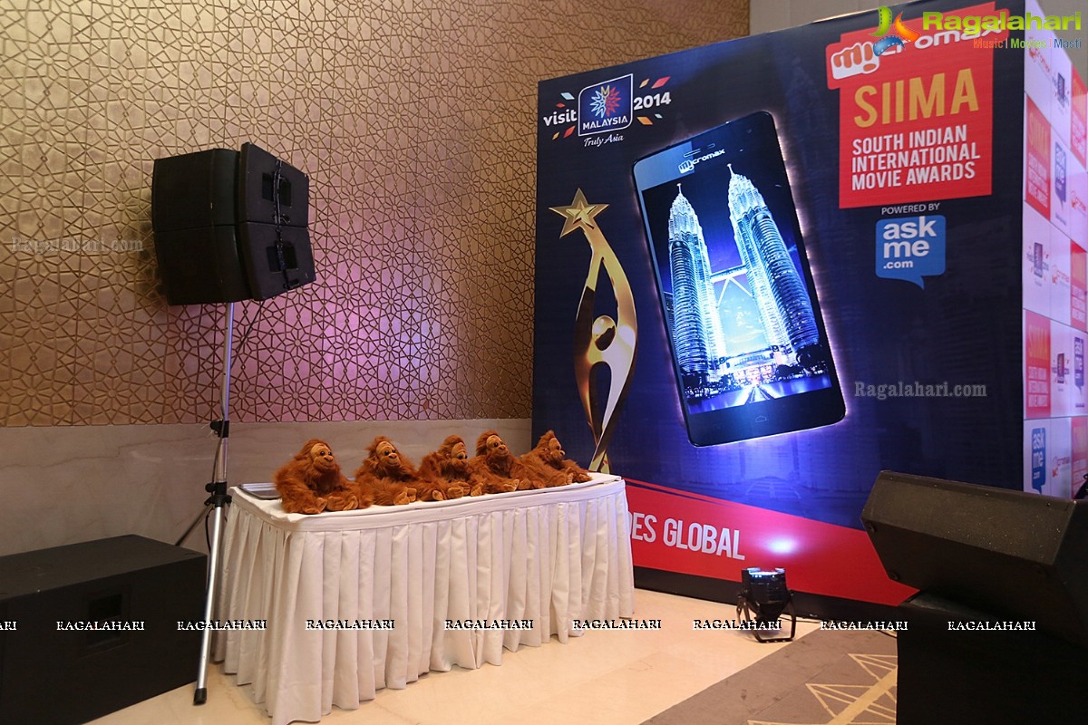 SIIMA 2014 Announcement at Trident Hotel, Hyderabad