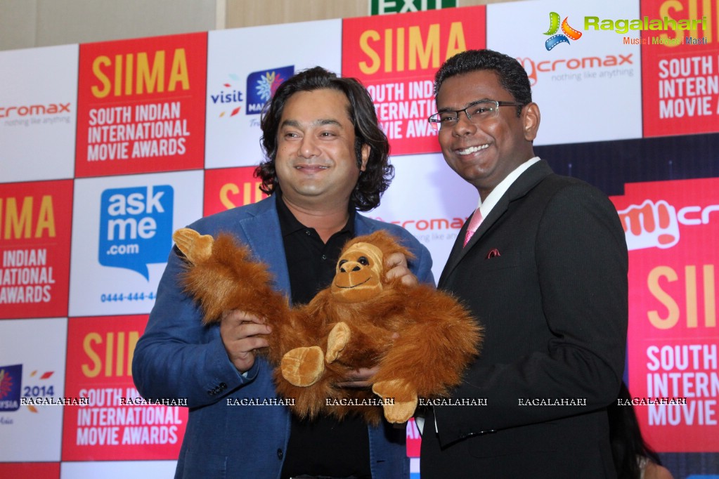 SIIMA 2014 Announcement at Trident Hotel, Hyderabad