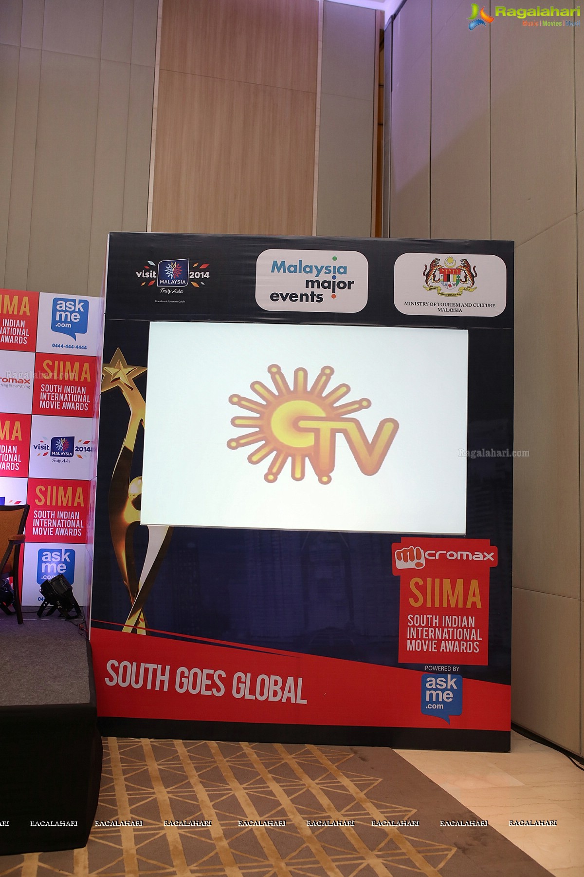 SIIMA 2014 Announcement at Trident Hotel, Hyderabad