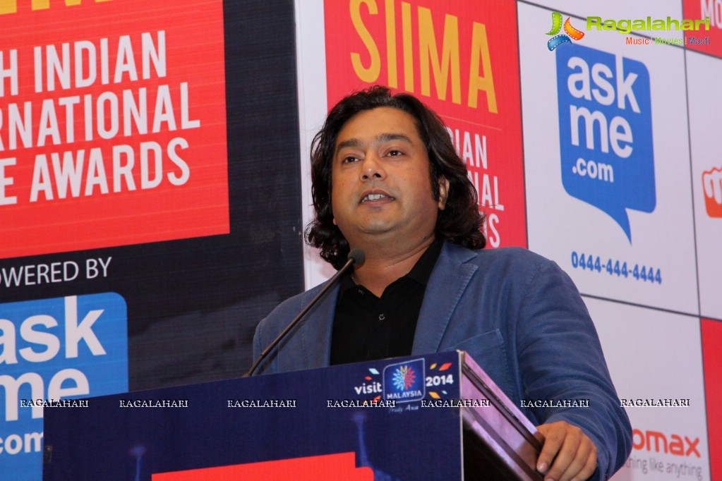 SIIMA 2014 Announcement at Trident Hotel, Hyderabad