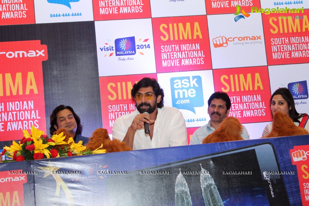 SIIMA 2014 Announcement at Trident Hotel, Hyderabad