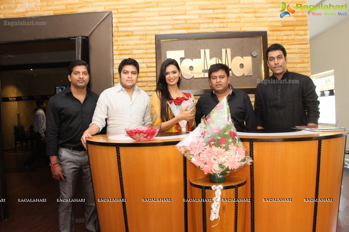 Meenakshi Dixit visits Tabla Fine Dining Restaurant, Hyderabad