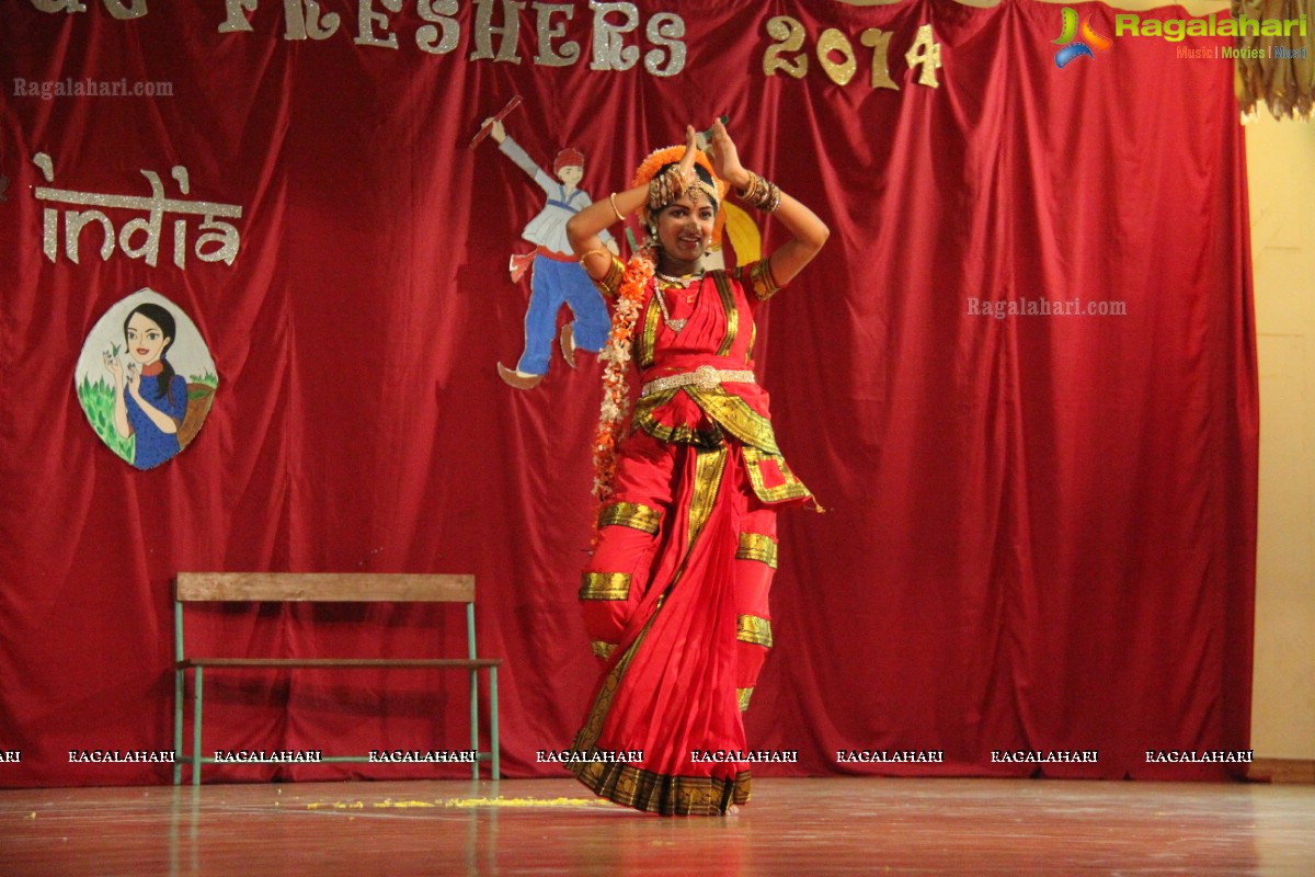 St. Francis College for Women Fresher's Day Celebrations 2014