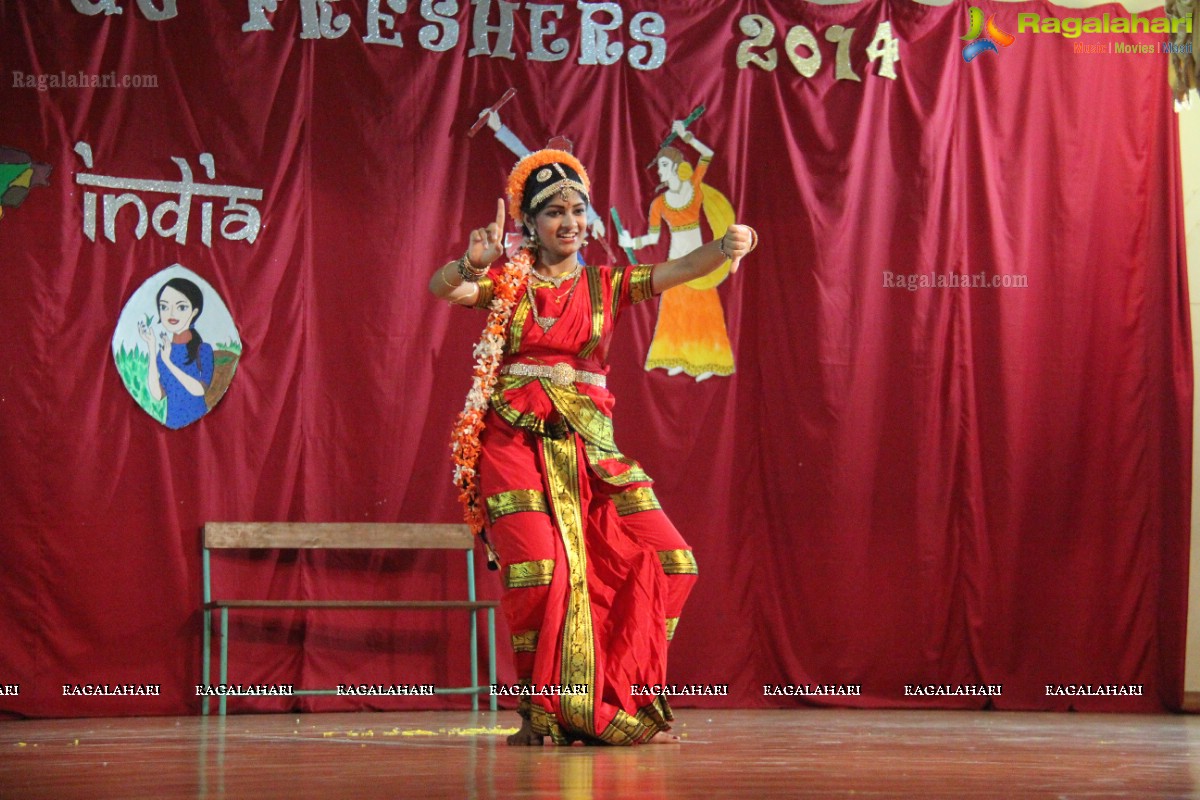 St. Francis College for Women Fresher's Day Celebrations 2014