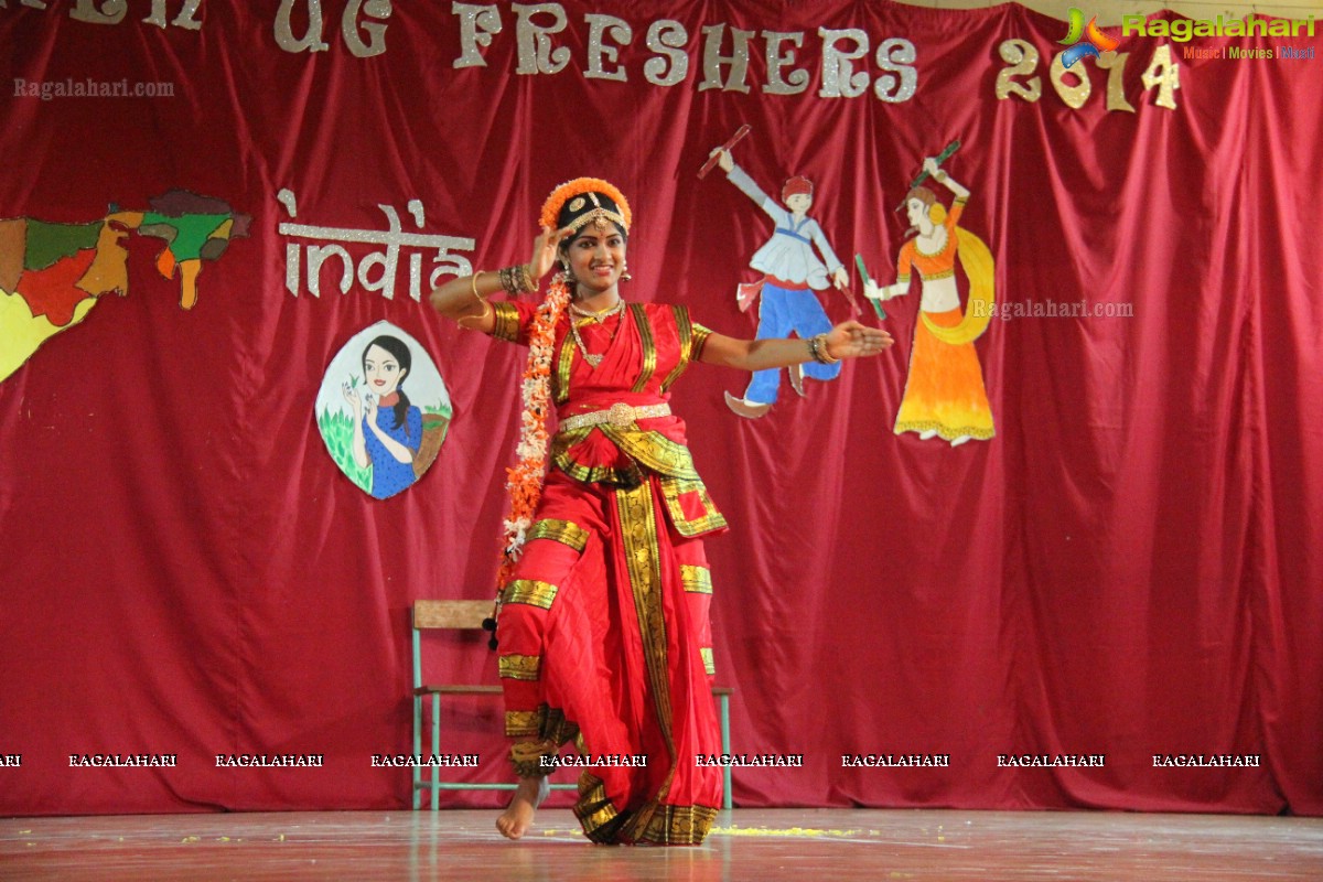 St. Francis College for Women Fresher's Day Celebrations 2014