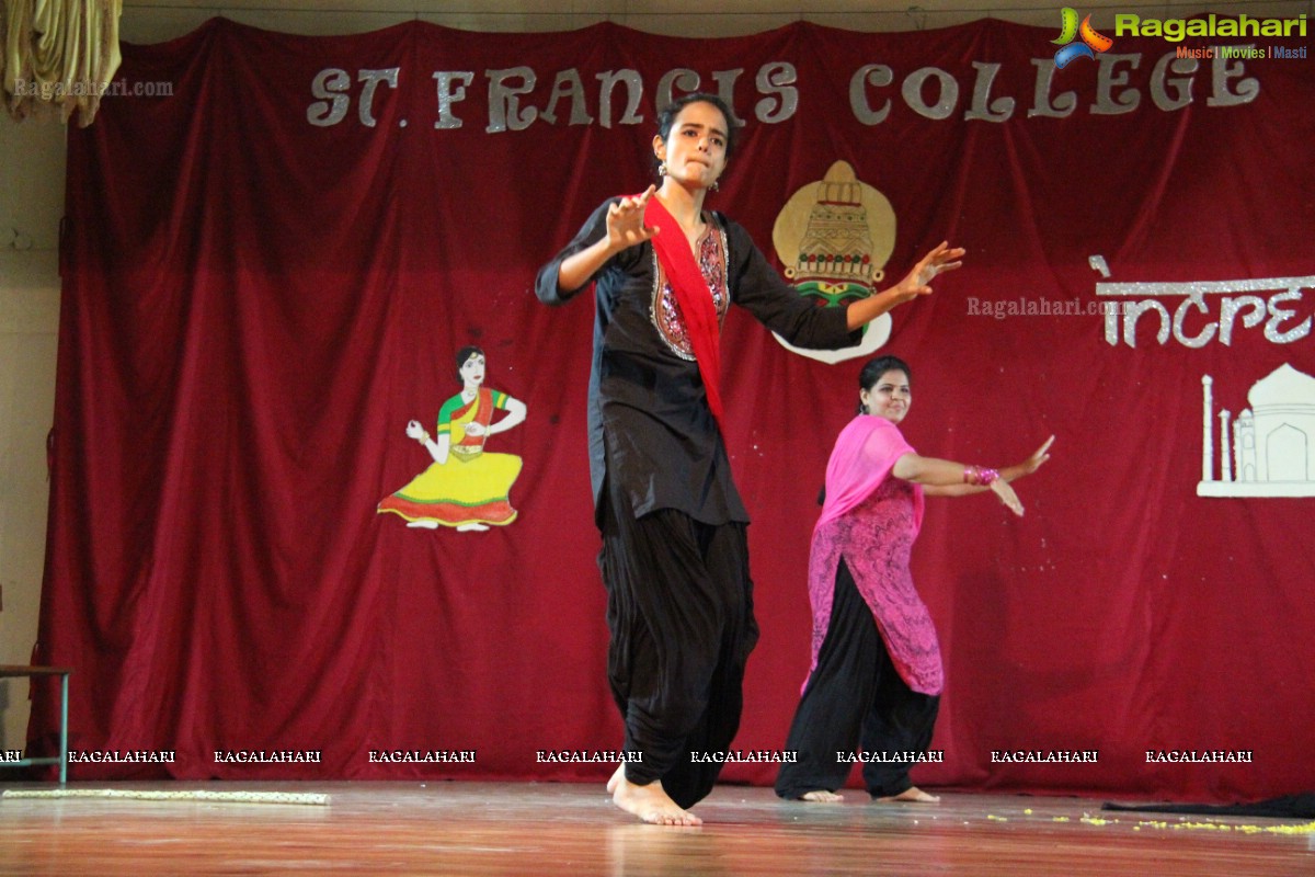 St. Francis College for Women Fresher's Day Celebrations 2014