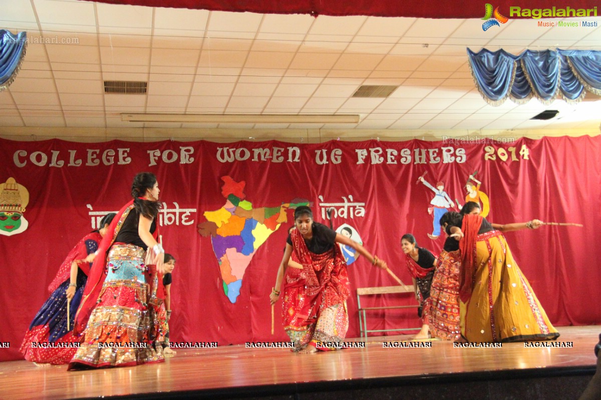 St. Francis College for Women Fresher's Day Celebrations 2014