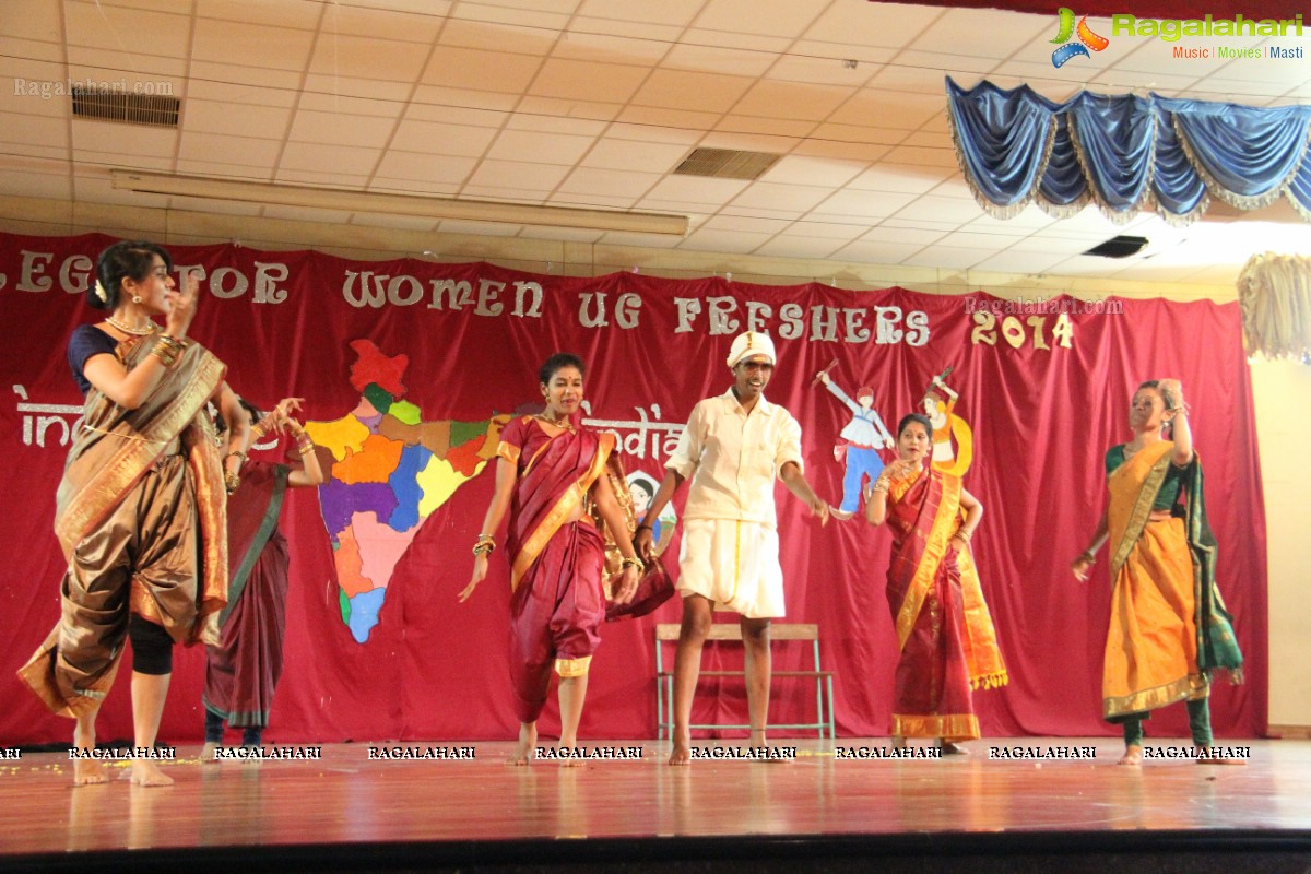 St. Francis College for Women Fresher's Day Celebrations 2014