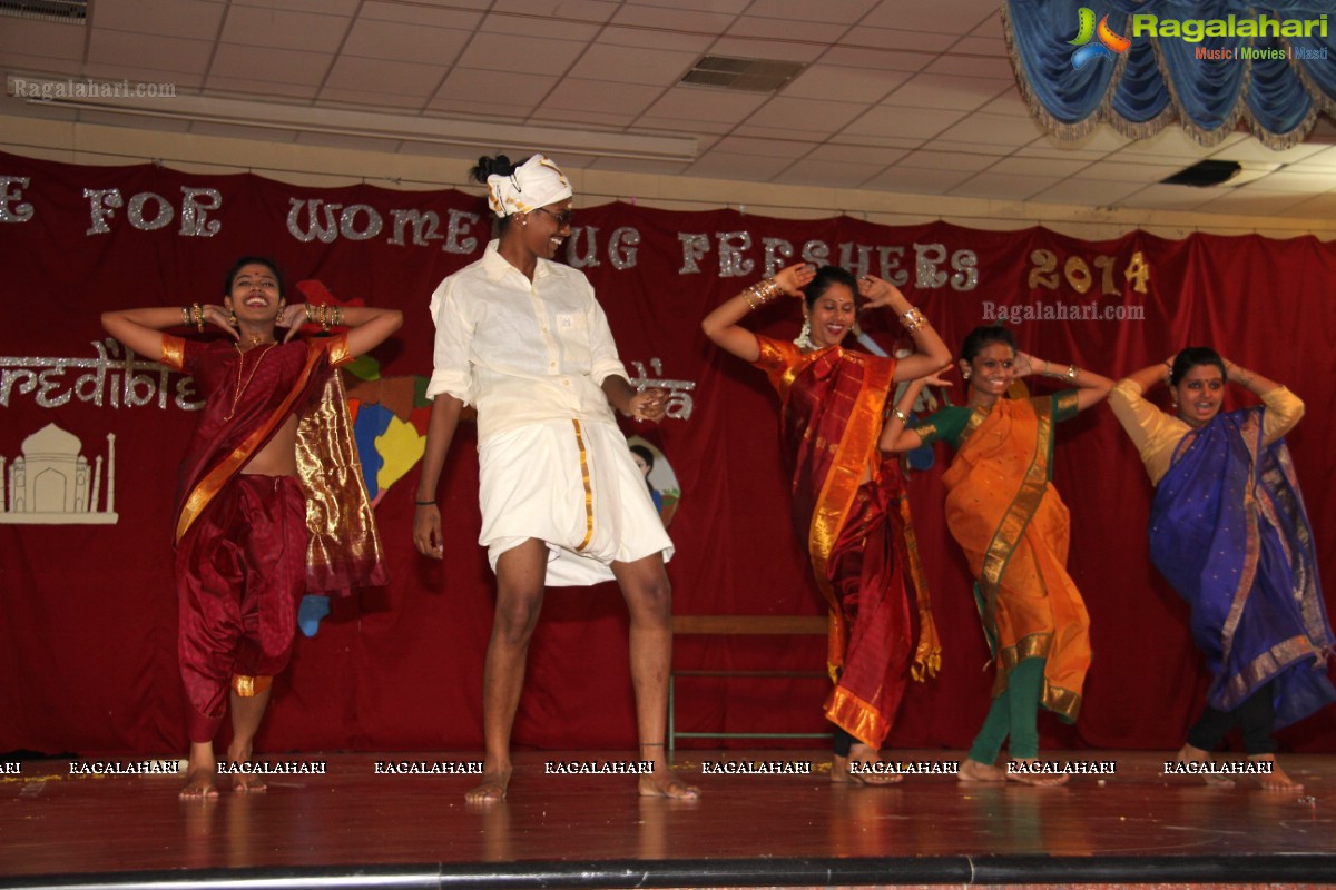 St. Francis College for Women Fresher's Day Celebrations 2014