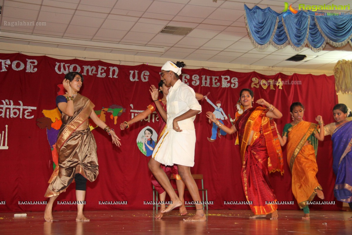 St. Francis College for Women Fresher's Day Celebrations 2014