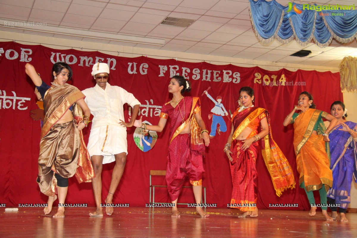 St. Francis College for Women Fresher's Day Celebrations 2014