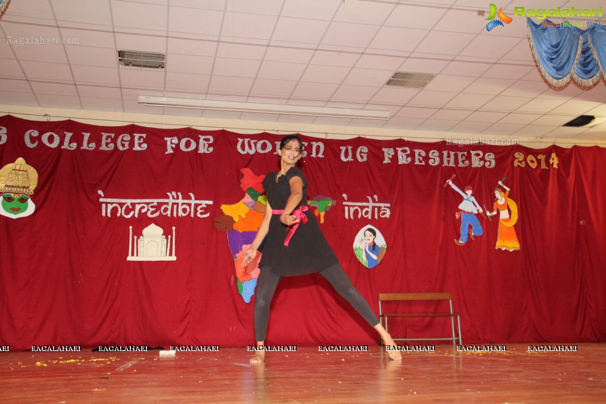 St. Francis College for Women Fresher's Day Celebrations 2014