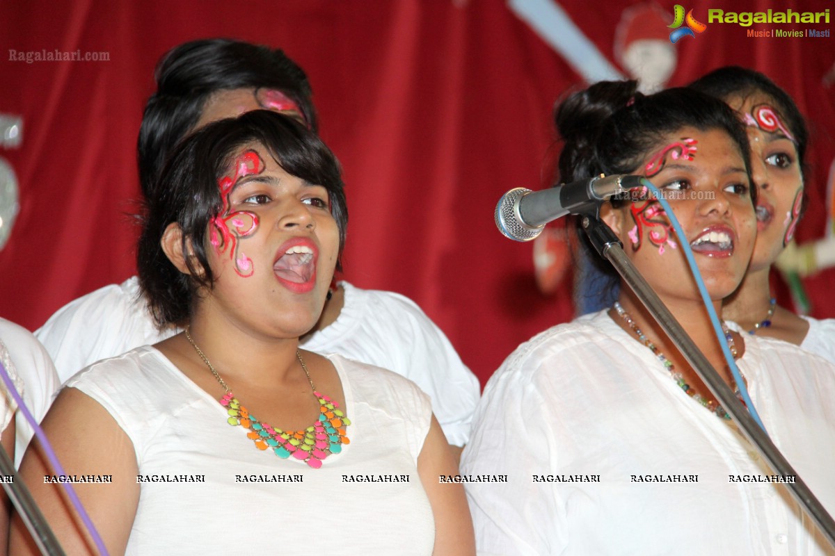 St. Francis College for Women Fresher's Day Celebrations 2014