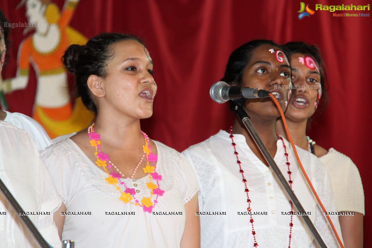 St. Francis College for Women Fresher's Day Celebrations 2014