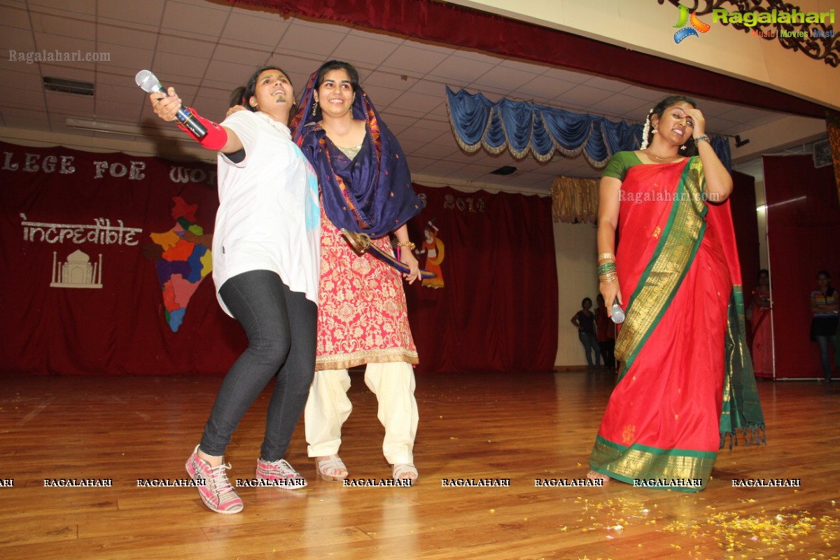 St. Francis College for Women Fresher's Day Celebrations 2014