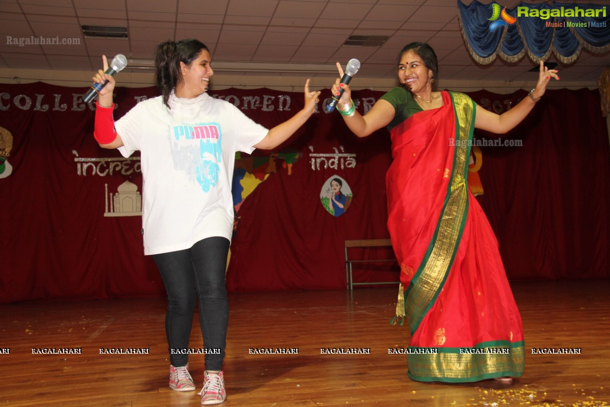 St. Francis College for Women Fresher's Day Celebrations 2014