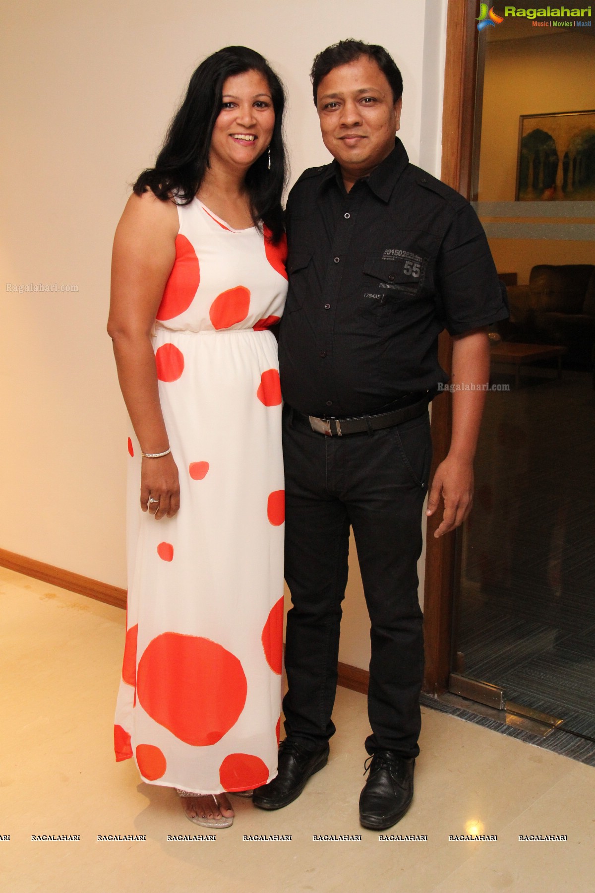 Sushila Bokadiya Hubby's Surprise Birthday Party at Movida, Hyderabad