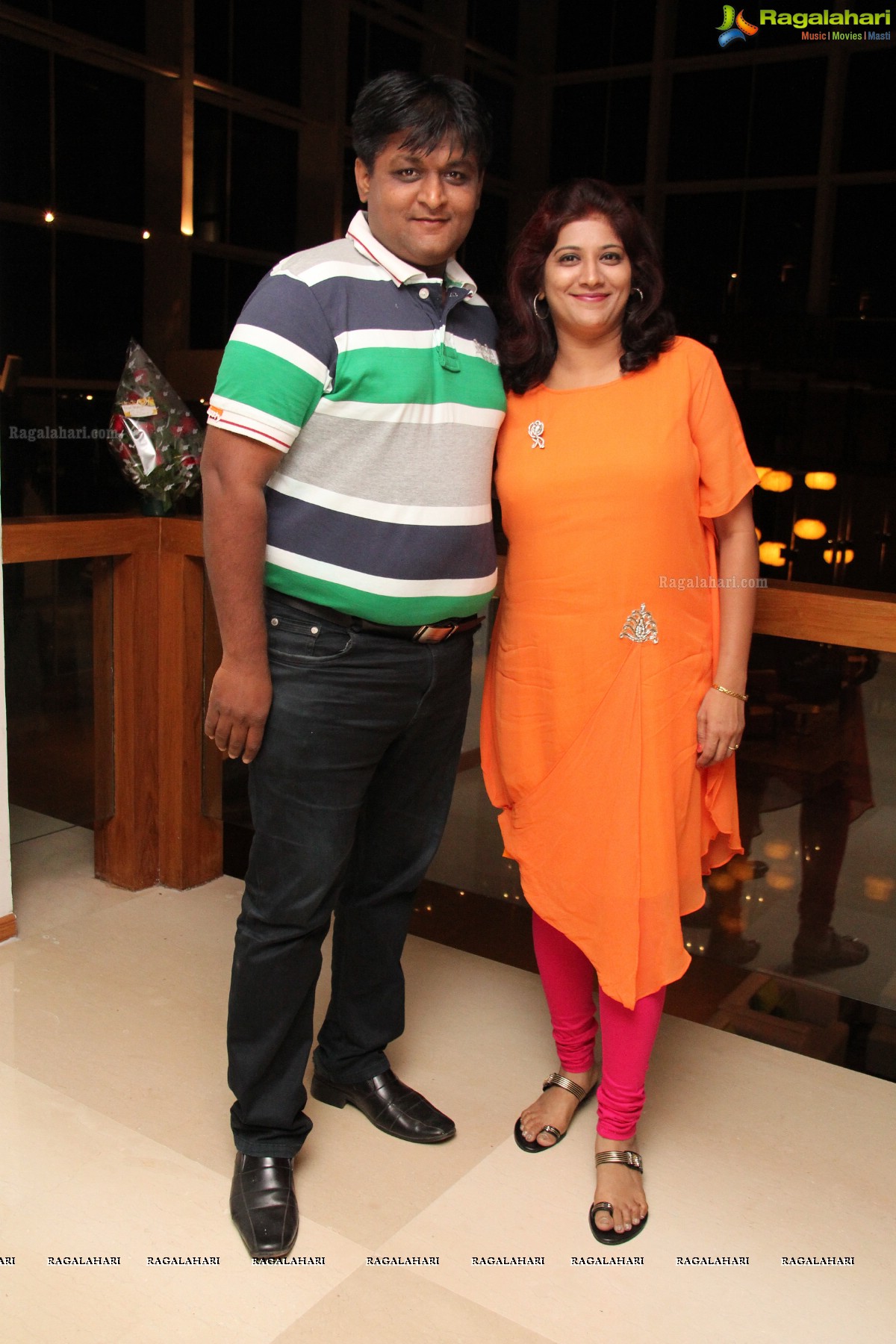 Sushila Bokadiya Hubby's Surprise Birthday Party at Movida, Hyderabad