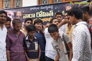 Fans Celebrates Nara Rohit Birthday