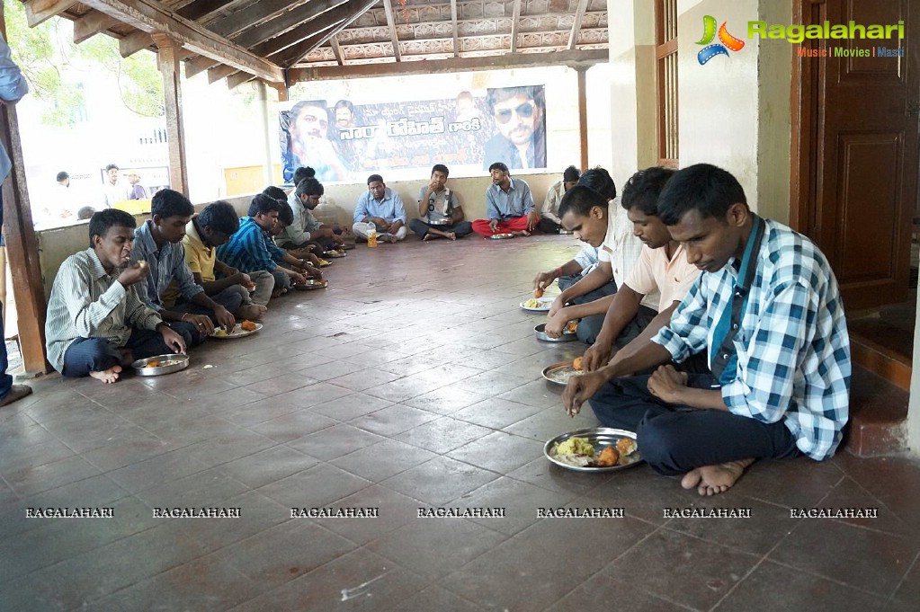 Nara Rohit Birthday Celebrations by Fans