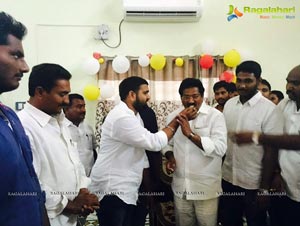 Fans Celebrates Nara Rohit Birthday