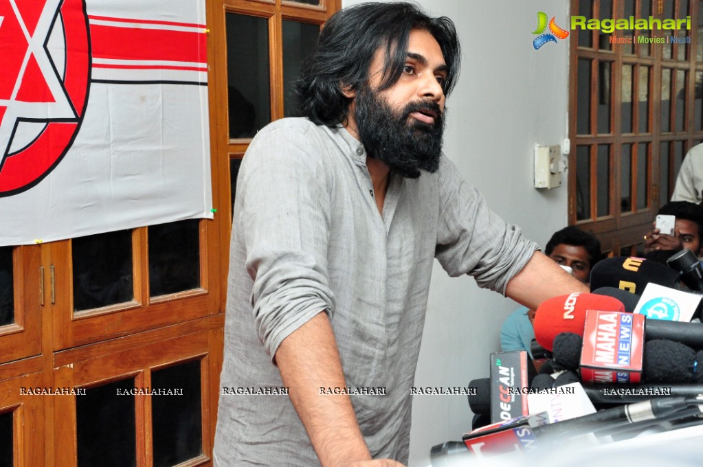 Pawan Kalyan Press Meet on 'Cash for Vote' Scam