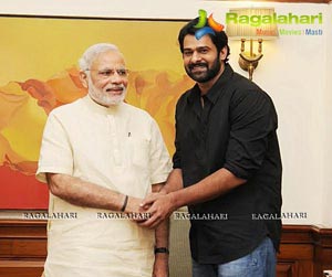 Prabhas and Devineni Prasad Meet India's Top Politicians