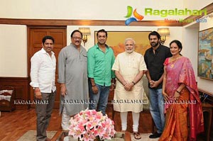 Prabhas and Devineni Prasad Meet India's Top Politicians