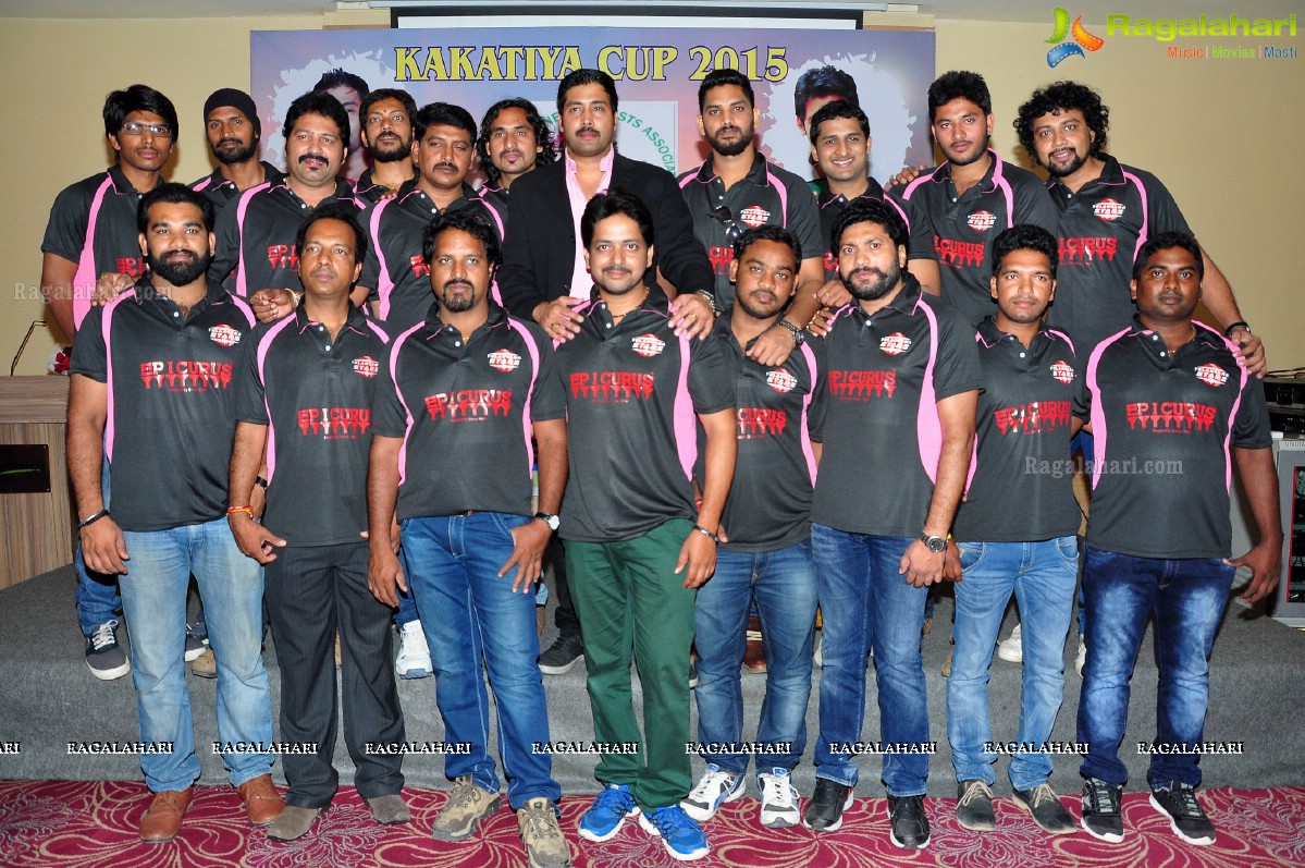 Kakatiya Cup 2015 - Telangana Stars Cricket Team Dress Launch