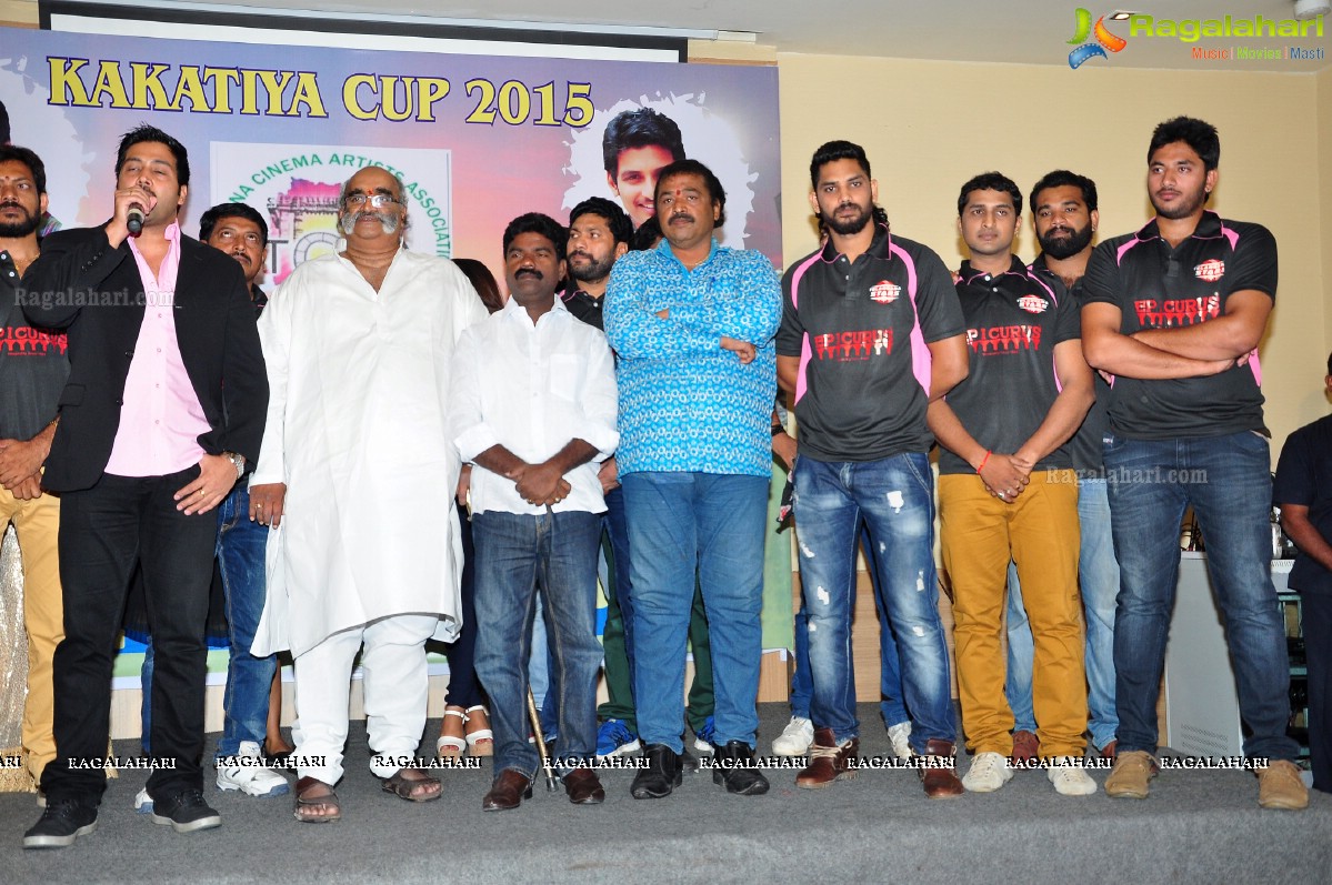 Kakatiya Cup 2015 - Telangana Stars Cricket Team Dress Launch